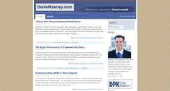 Desktop Screenshot of danielkeeney.com