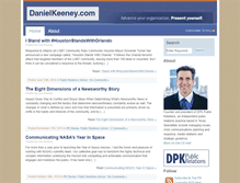 Tablet Screenshot of danielkeeney.com